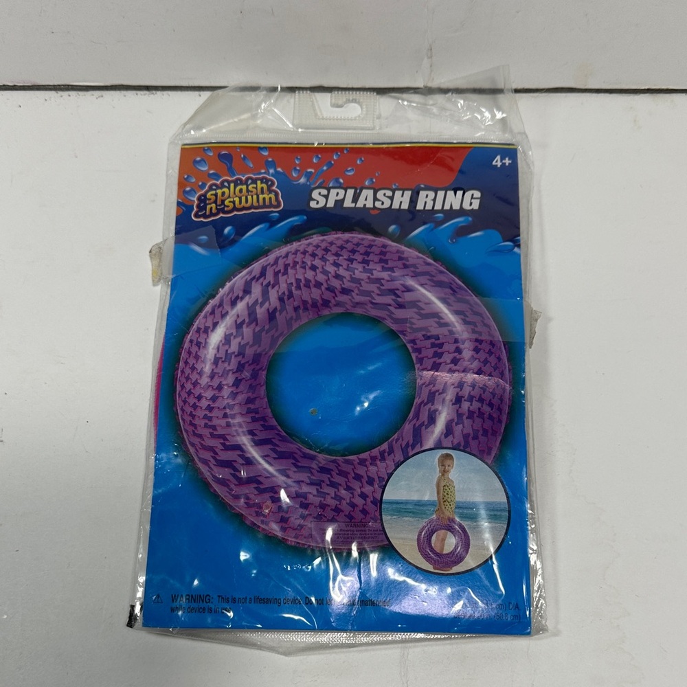 Kids' Purple Splash Ring Inflatable